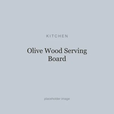Olive Wood Serving Board