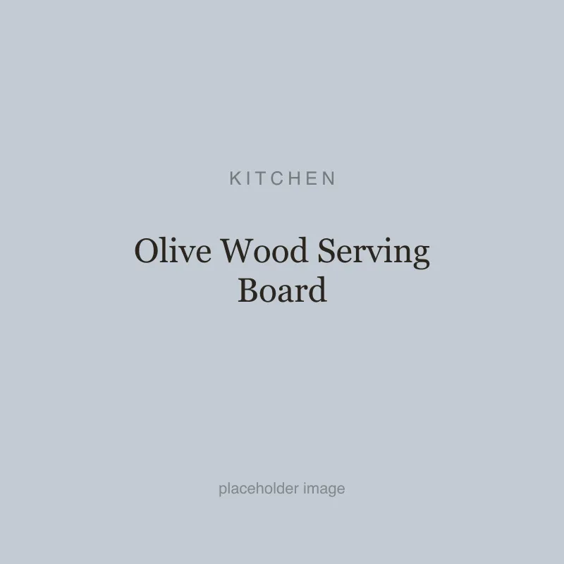 Olive Wood Serving Board