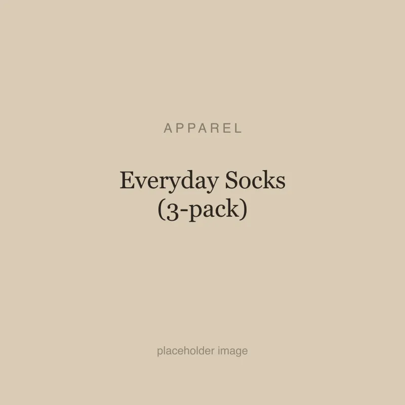 Everyday Socks (3-pack)