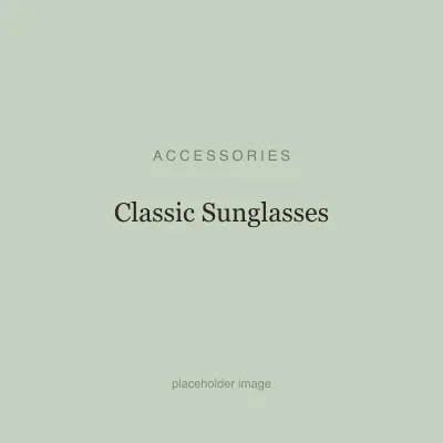 Classic Sunglasses